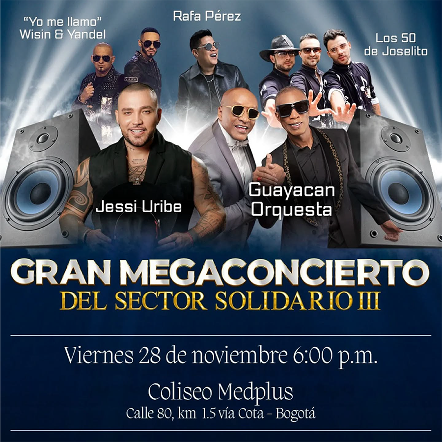 ¡Llega la tercera versión del Megaconcierto del Sector Solidario!