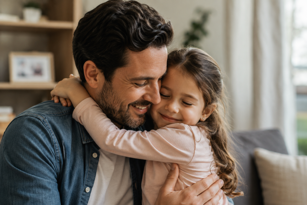 Los hijos no necesitan padres perfectos; necesitan padres presentes